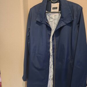 Navy Blue Trench Coat